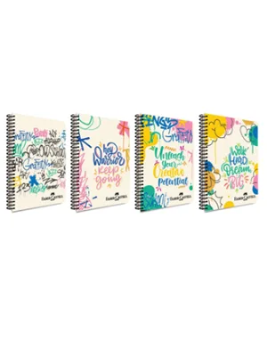 Faber Castell Grafiti A4 Pp Kapak Spiralli Defter Kareli 120 Yp 5075000432