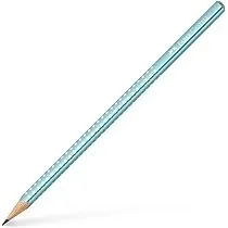 Faber Castell Grip 2022 Sparkle Kurşun Kalem Metalik Okyanus Mavisi 5244118243000