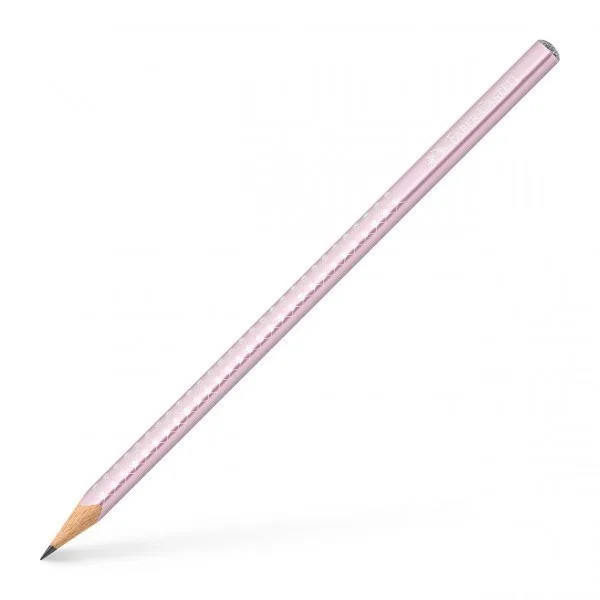 Faber Castell Grip 2022 Sparkle Kurşun Kalem Metalik Rose 5244118243000