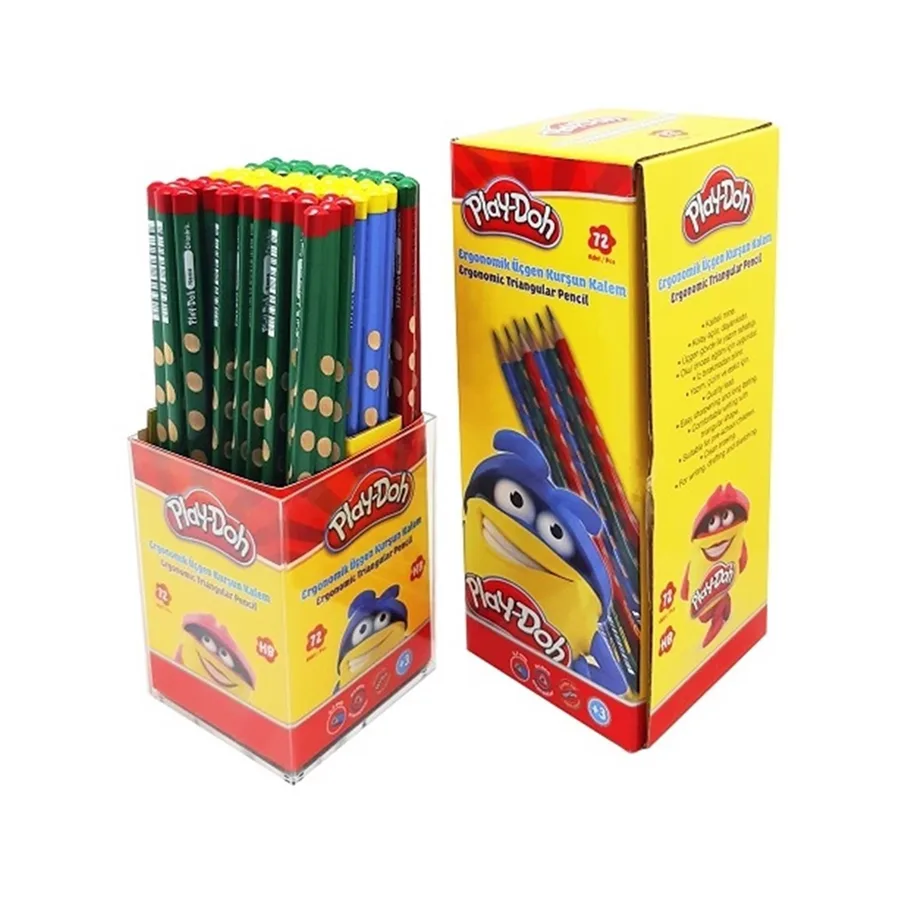 Play-doh Oluklu Üçgen Kurşun Kalem Play-kk013