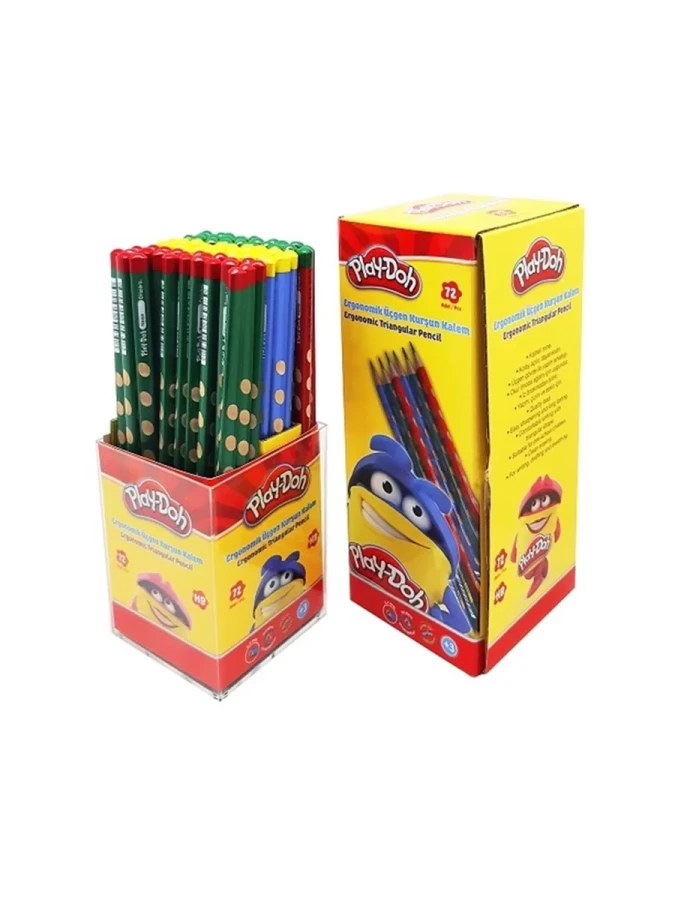 Play-doh Oluklu Üçgen Kurşun Kalem Play-kk013