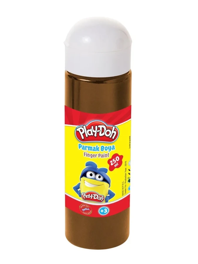 Play-doh 250 Ml (tüp) Parmak Boyası Kahverengi Pr038