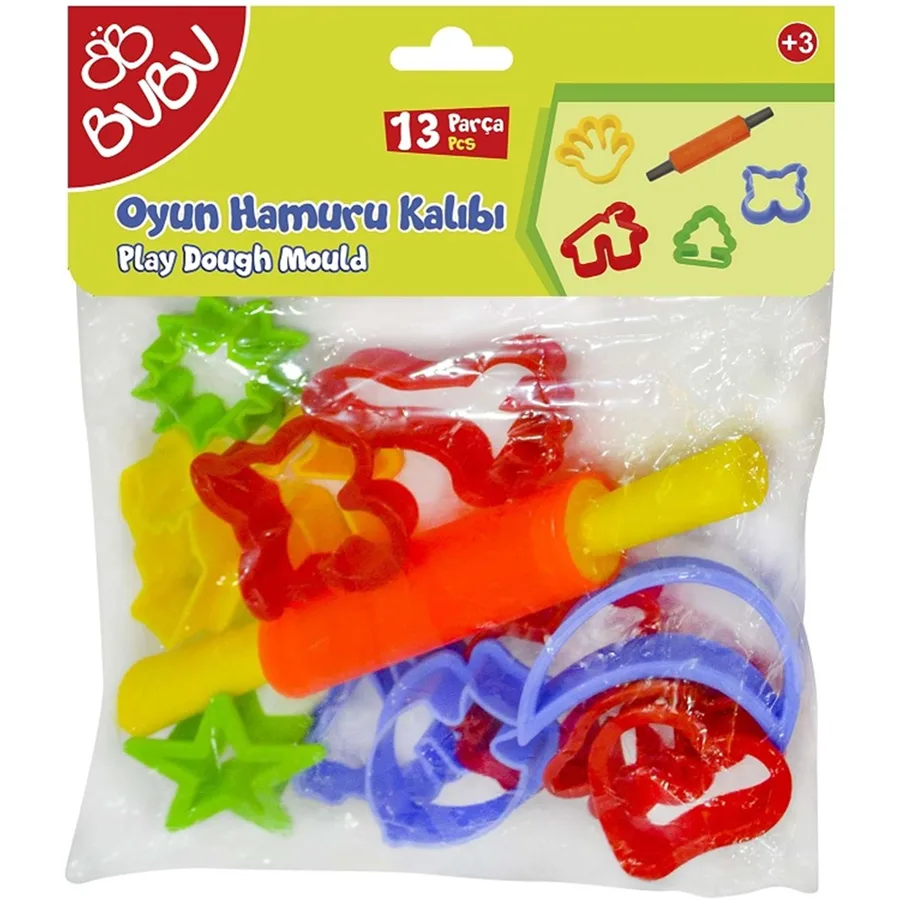 Bubu Oyun Hamuru Kalıbı 13 Prç Hk0011