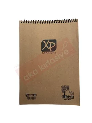 Folıx Xp A6 Kraft Kapak Spiralli Bloknot Çizgili 60 Yp 823323