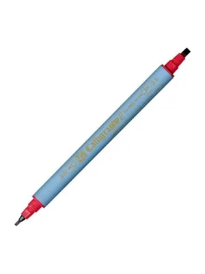 Zig Tc-3100 Kuretake Çift Uçlu Kaligrafi Kalemi 024 Kırmızı