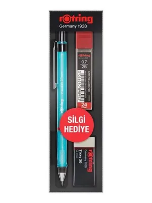 Rotring Tikky Set 0.7 Versatil+min+silgi Mavi Ro-kk07-07-m