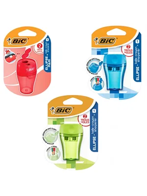 Bic Ellipse Maxi Çift Delikli Kapaklı Kalemtraş 9505181