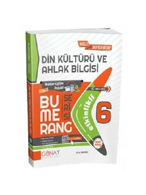 Günay Yay.- 6.sınıf Bumerang Din Kültürü ve Ahlak Bilgisi Haftalık Denemeler 2324