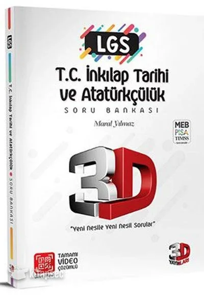 3d Yay.- Lgs T.c. İnkılap Tarihi ve Atatürkçülük Soru Bankası 2324