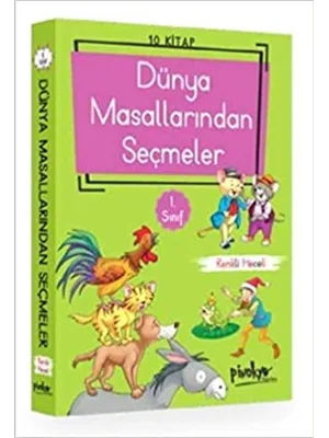 Dünya Masallarından Seçmeler 1.sınıf 10 Kitap - Pinokyo Yayınları