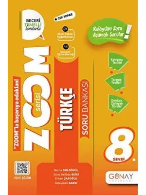 Günay Yay.- 7.sınıf Zoom Serisi Matematik Soru Bankası 2324