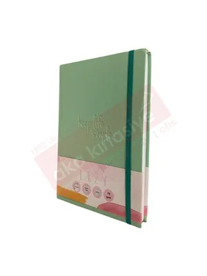 Lizy 17x24 Suni Deri Soft Model Klişeli Lastikli Defter Çizgili 168 Yp Sft190l