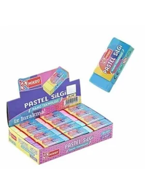 Mikro 2b-24p Pastel Soft Silgi