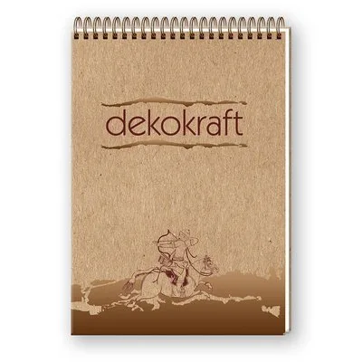Keskin Color Dekokraft A5 Spiralli Bloknot Kareli 80 Yp 144105-99