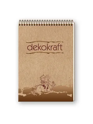 Keskin Color Dekokraft A5 Spiralli Bloknot Kareli 80 Yp 144105-99