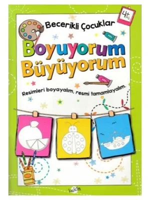 Akıllı Çocuklar - Boyuyorum Büyüyorum - Kukla Yayınları