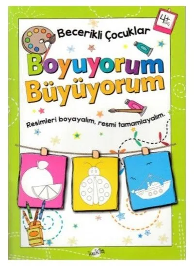 Akıllı Çocuklar - Boyuyorum Büyüyorum - Kukla Yayınları