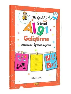 Meraklı Çocuklar - Görsel Algı Geliştirme (+5 Yaş) - Kukla Yayınları