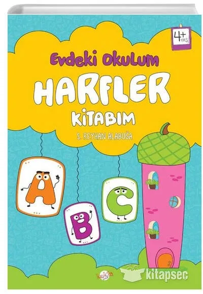 Evdeki Okulum - Harfler Kitabım - Kukla Yayınları