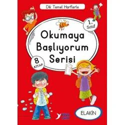 Okumaya Başlıyorum Serisi Elakin 1.sınıf 8 Kitap - Yuva Yayınları