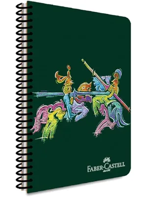 Faber Castell Knights Klasik A4 Pp Kapak Spiralli Defter Çizgili 120 Yp 5075000447