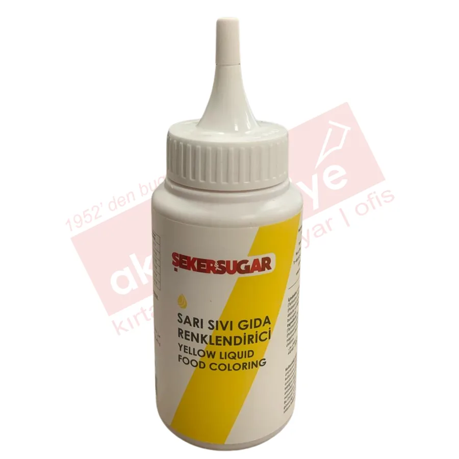 Gusto 150 Ml Sıvı Gıda Boyası Sarı G0701