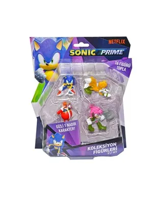 Necotoys Sonic Üçlü Figür Seti Son2020