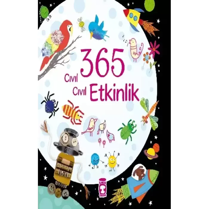 365 Cıvıl Cıvıl Etkinlik ( Ciltli) - Timaş Yayınları