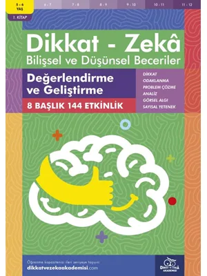 Dikkat - Zeka (5-6 Yaş) - Değerlendirme ve Geliştirme - Dikkat ve Zeka Akademisi