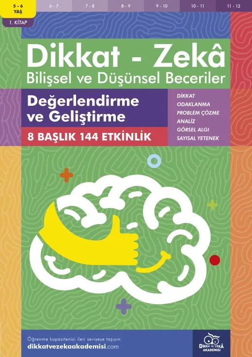 Dikkat - Zeka (5-6 Yaş) - Değerlendirme ve Geliştirme - Dikkat ve Zeka Akademisi