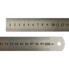Kraf 100 Cm Çelik Cetvel İnç Ölçülü 500g