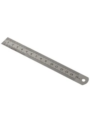 Kraf 100 Cm Çelik Cetvel İnç Ölçülü 500g