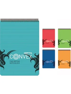 Gıpta Convex A4 Pp Kapak Spiralli Bloknot Çizgisiz 100 Yp 6421