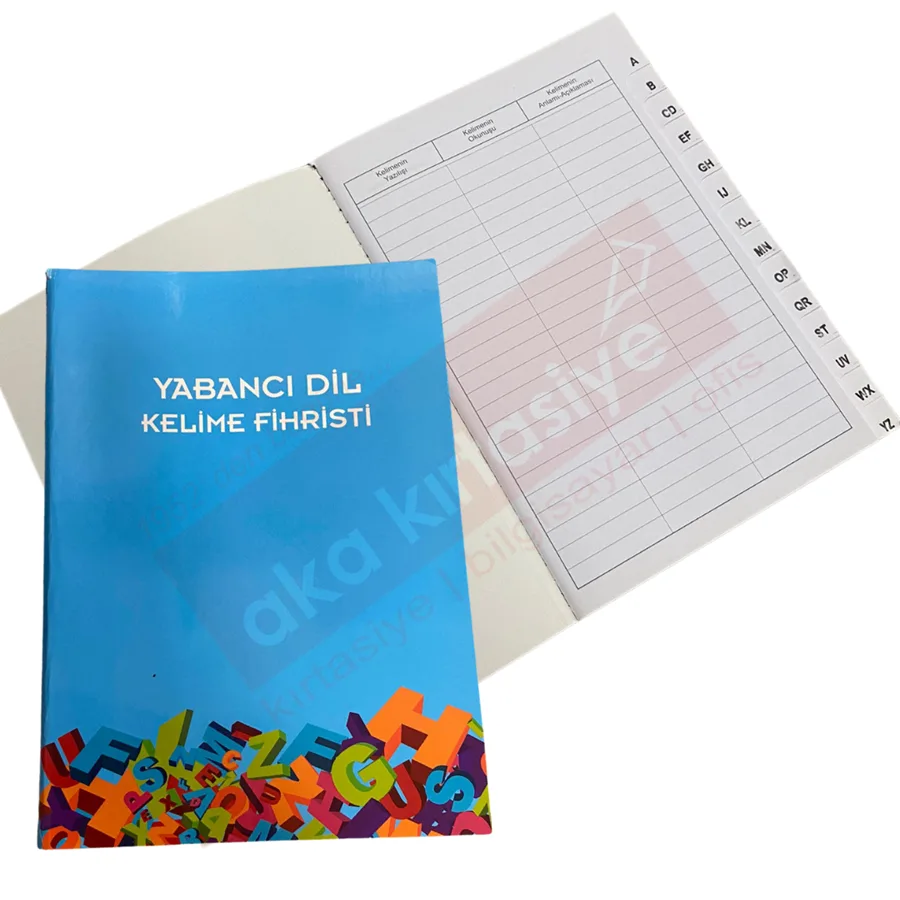 Lizy Yabancı Dil Kelime Fihristi 4"lü