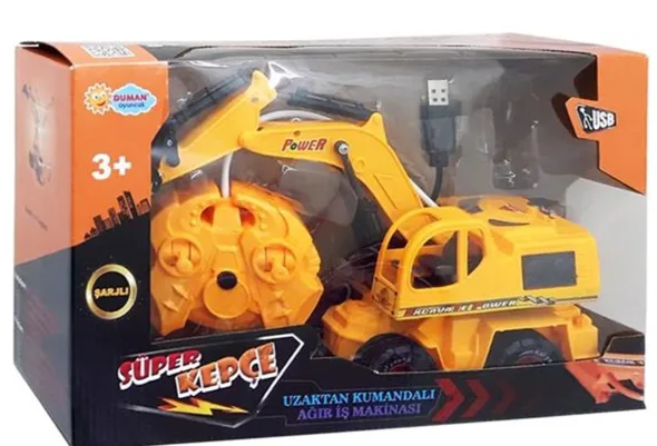 Duman Full Fonksiyonlu Şarjlı Uzaktan Kumandalı Ağır İş Makinası Dmn-99-71e