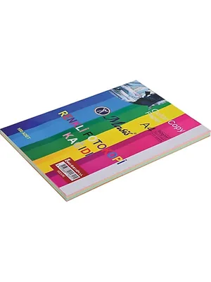 Masis A4 80 Gr 10 Renk Fotokopi Kağıdı 100 Lü Fk-r10