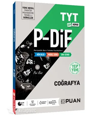 Puan Yay.- Tyt Coğrafya P-dif Konu Anlatımlı 2324