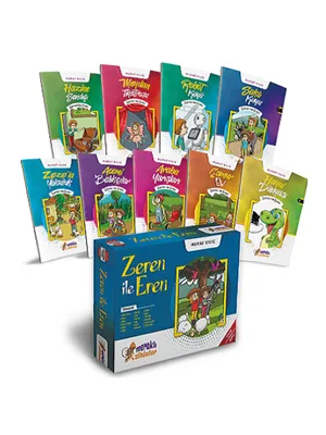 Zeren İle Eren 10 Kitap - Meraklı Zihinler Yayınları