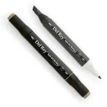 Del Rey Twin Çift Uçlu Marker Kalem Wg5 Warm Grey