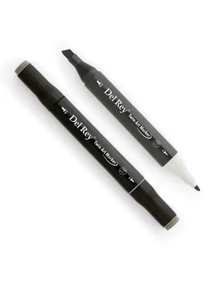Del Rey Twin Çift Uçlu Marker Kalem Wg6 Warm Grey