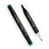 Del Rey Twin Çift Uçlu Marker Kalem B64 İndian Blue