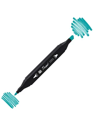 Del Rey Twin Çift Uçlu Marker Kalem B65 İce Blue