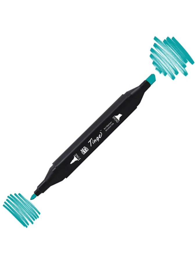Del Rey Twin Çift Uçlu Marker Kalem B65 İce Blue
