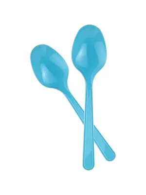 Nedi Plastik Kaşık 25"li Turkuaz 41863