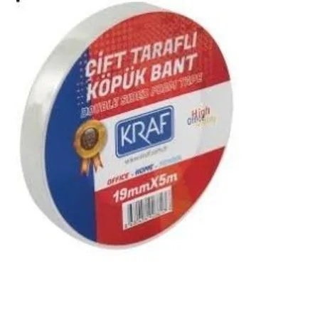 Kraf 19 Mmx5 Mt Çift Taraflı Köpük Bant 5019g