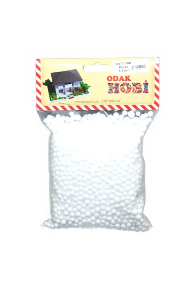 Odak Hobi 5-6 Mm Strafor (köpük) Top 0025