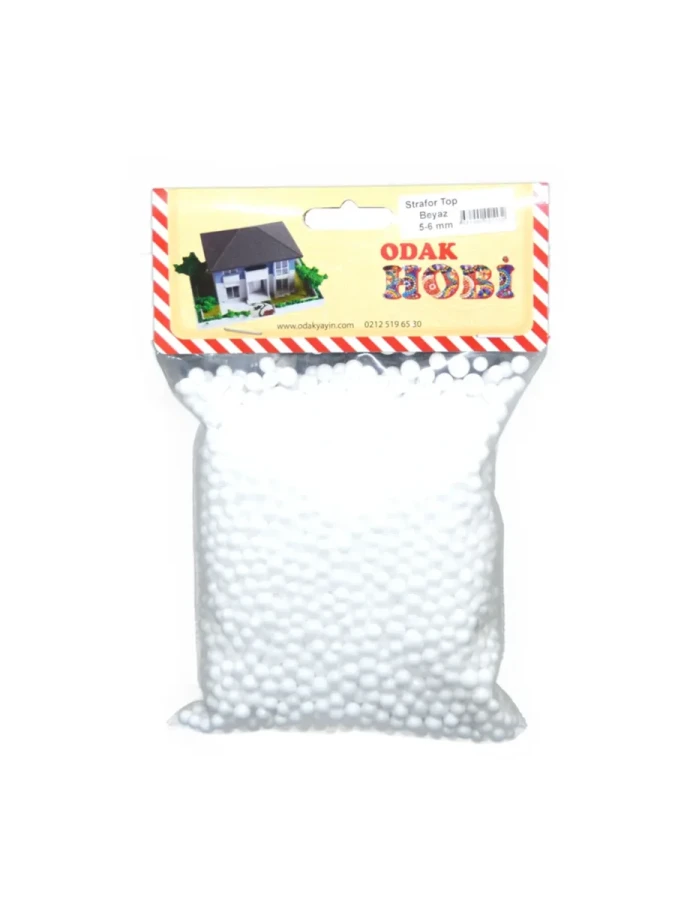 Odak Hobi 5-6 Mm Strafor (köpük) Top 0025