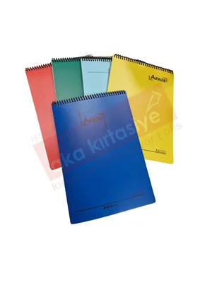 Folıx Ares A4 Pp Kapak Spiralli Bloknot Kareli 36 Yp 823521