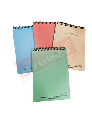 Folıx Ares A4 Pp Kapak Spiralli Bloknot Kareli 36 Yp 823521
