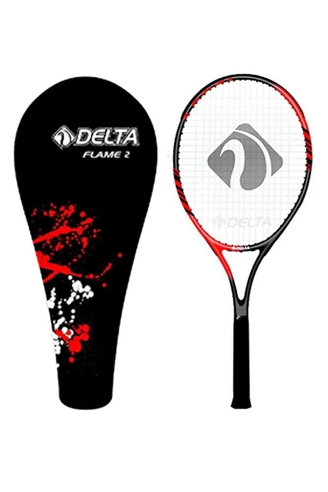 Delta 27" Tenis Raketi Tekli Flame2